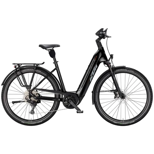 Kerékpár KTM Macina Style 830 Diamond Black US 46 Pedelec