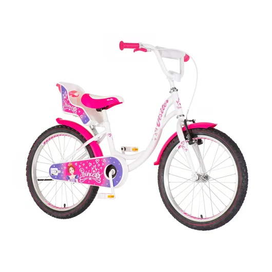 Gyerek Kerékpár Venera Princess 20" Fehér-Rózsaszín 1203100