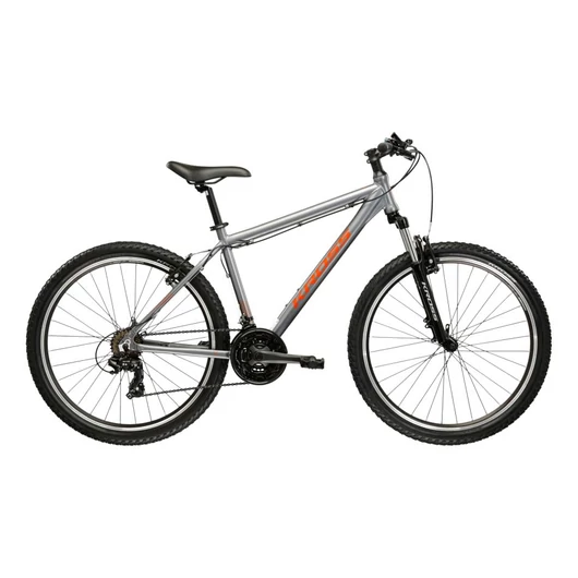 Kerékpár MTB Kross HEXAGON 1.0 26" XS Szürke-Narancs