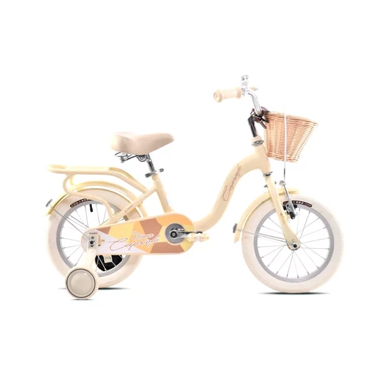 Gyerek kerékpár  Capriolo Diana 14" Bézs