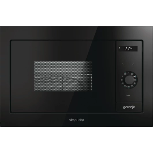Beépíthető mikrohullámú sütő Simplicity design Gorenje BM235SYB 23l