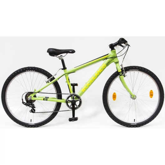 Kerékpár Woodlands Zero 24 6SP 18 ALU ZÖLD YS7348