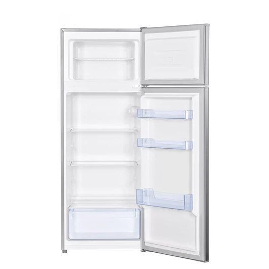 Hausmeister HM 3223 Felülfagyasztós Inox Kombinált Hűtőszekrény