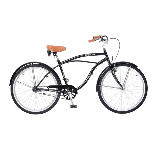Kerékpár Neuzer Cruiser 26" Beach Férfi Fekete