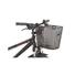 Kép 3/4 - KOSÁR ELSŐ ACÉL SŰRŰSZÖVÉSŰ KESKENY 25X21,5X31 CM + CLIP-ON - M-WAVE FEKETE KOSÁR - 3