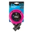 Kép 2/2 - ZÁR SPIRÁL KULCSOS 10 X 1800 MM - M-WAVE (TARTÓVAL) PINK LAKAT - 2