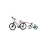 Kép 3/4 - UTÁNFUTÓ TANDEM ADAPTER TRAIL-GATOR 12-20" PIROS KERÉKPÁR SZÁLLÍTÓ - 3
