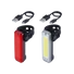 Kép 2/2 - BBB Cycling kerékpáros lámpa szett BLS-138 SignalCombo, 57 és 20 lumen (első és hátsó), 5 mód, micro USB tölthető 300mAh akku, gumis felfogatással (BLS-83 helyettesítője) VILÁGÍTÁS - 2