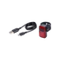 Kép 3/7 - BBB Cycling kerékpáros hátsó lámpa BLS-152 Spark 2.0, 10 lumen, 4mód, USB C tölthető 300 mAh akku, gumis felfogatással VILÁGÍTÁS - 3