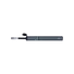 Kép 2/3 - BBB Cycling kerékpáros minipumpa BMP-50 Samurai, alu test, 210 mm, max 9 bar, nagy nyomás vagy nagy volumen funkció, tömlővel, szürke PUMPA - 2