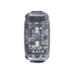 Kép 2/7 - BBB Cycling kerékpáros első/hátsó lámpa BLS-149 SpotDuo, 20 lumen, 2x2 mód (első és hátsó lámpaként is használható), micro USB tölthető 300 mAh akku, gumis felfogatással VILÁGÍTÁS - 2