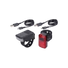 Kép 2/2 - BBB Cycling kerékpáros lámpa szett BLS-153 SparkCombo 2.0, 45 és 10 lumen (első és hátsó), 4mód, micro USB tölthető 300 mAh akku, gumis felfogatással VILÁGÍTÁS - 2