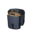 Kép 5/6 - Basil dupla táska Miles Double Bag, Universal Bridge System, fekete szürke TÁSKA - 5