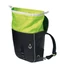 Kép 5/6 - Basil egyoldalas táska és hátizsák Miles Daypack, Hook ON, fekete lime TÁSKA - 5