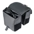 Kép 2/2 - Basil dupla táska Go Double Bag, Universal Bridge System, szürke TÁSKA - 2
