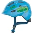 Kép 1/3 - ABUS kerékpáros gyerek sisak Smiley 3.0, In-Mold, blue croco, M (50-55 cm) SISAK
