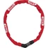 Kép 1/2 - ABUS láncos lakat számzárral Steel-O-Chain 4804C/75, piros LAKAT