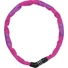 Kép 1/2 - ABUS láncos lakat számzárral Steel-O-Chain 4804C/75, pink LAKAT