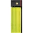Kép 1/3 - ABUS hajtogatható lakat uGrip BORDO Big 5700/100, SH tartóval, lime LAKAT