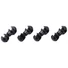 Kép 1/2 - BBB Cycling kerékpáros távtartó bovdenekhez BCB-98 CableConnect, 4mm-es és 5mm-es bovdenekhez, fekete (4 db) FÉKKIEGÉSZÍTŐ