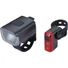 Kép 1/2 - BBB Cycling kerékpáros lámpa szett BLS-144 StudCombo, 130 és 8 lumen, 4 és 3 mód, micro USB tölthető 1000 és 300 mAh akku (első és hátsó), gumis felfogatással VILÁGÍTÁS