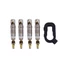 Kép 1/2 - BBB Cycling kerékpáros szelepmag készlet BTI-161 ValveCore Set, Presta szelephez, többfunkciós szelepmag szerszámmal (4 db) ALKATRÉSZ