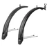 Kép 1/7 - Polisport első-hátsó sárvédő szett EXPANDER cross 26/27.5/29", 65 mm széles, rövid első pálcás verzió (első villához rögzíthető), fekete SÁRVÉDŐ