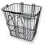 Kép 1/2 - Basil hátsó kosár Bottle Basket, csomagtartóra akasztható, fekete KOSÁR