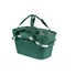 Kép 1/2 - Basil hátsó kosár Flair Carry All Rear Basket, MIK 2.0 adapterrel (TBA 70173), zöld KOSÁR