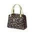 Kép 1/4 - Basil egyoldalas táska Wanderlust Carry All, Hook ON, mintás charcoal fekete TÁSKA