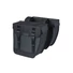 Kép 1/5 - Basil dupla táska Tour Waterproof XL, Universal Bridge System, fekete TÁSKA