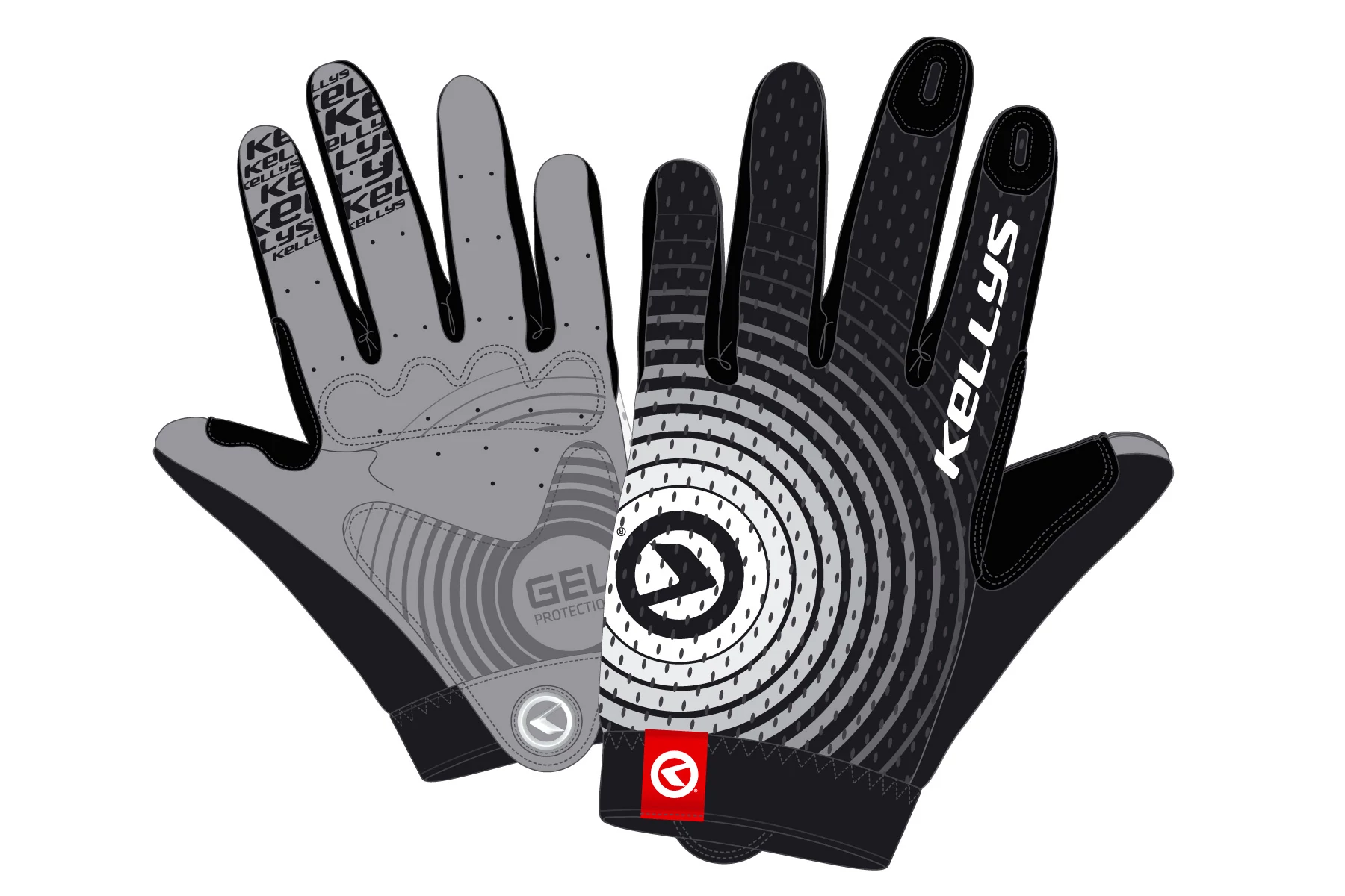 KESZTYŰ INSTINCT LONG BLACK-WHITE S RUHÁZAT
