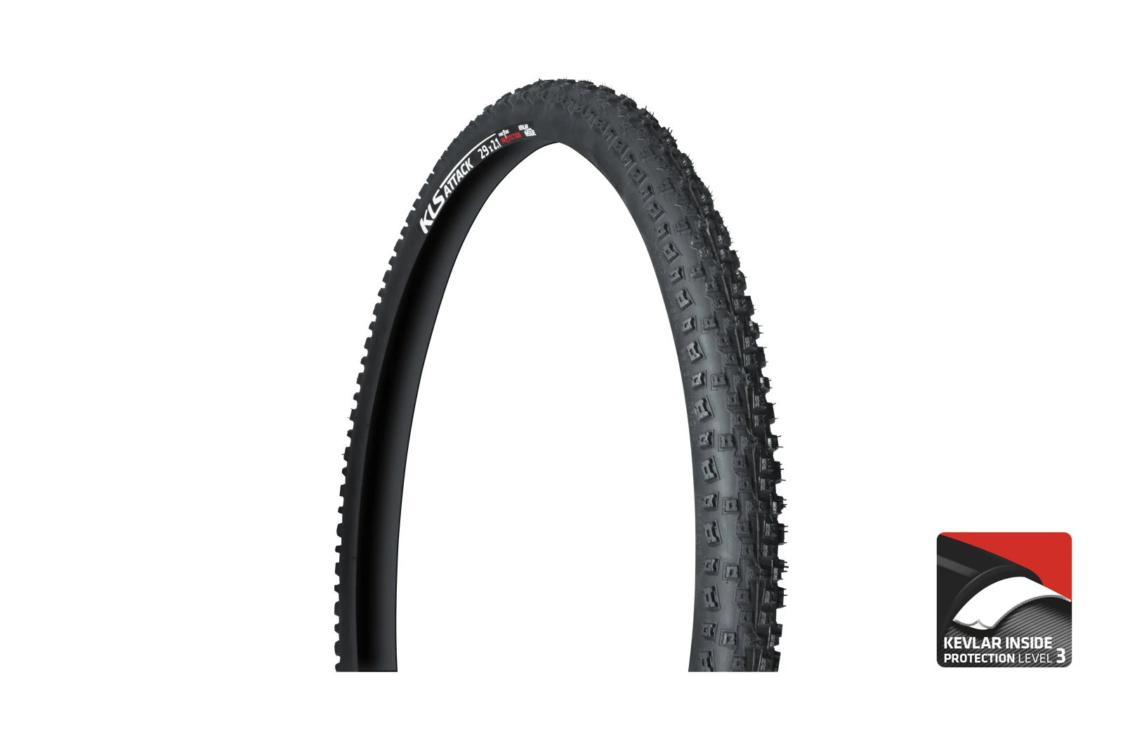 KÖPENY KLS ATTACK 29X2,1, KEVLAR INSIDE PROTECTION KÜLSŐ GUMI