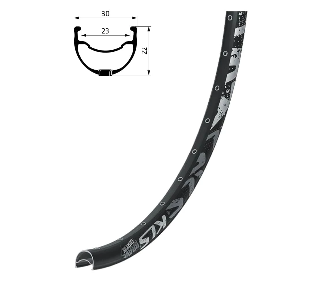 ABRONCS KLS BRAVE DSC, 36H, 1 NIT, AV, 26