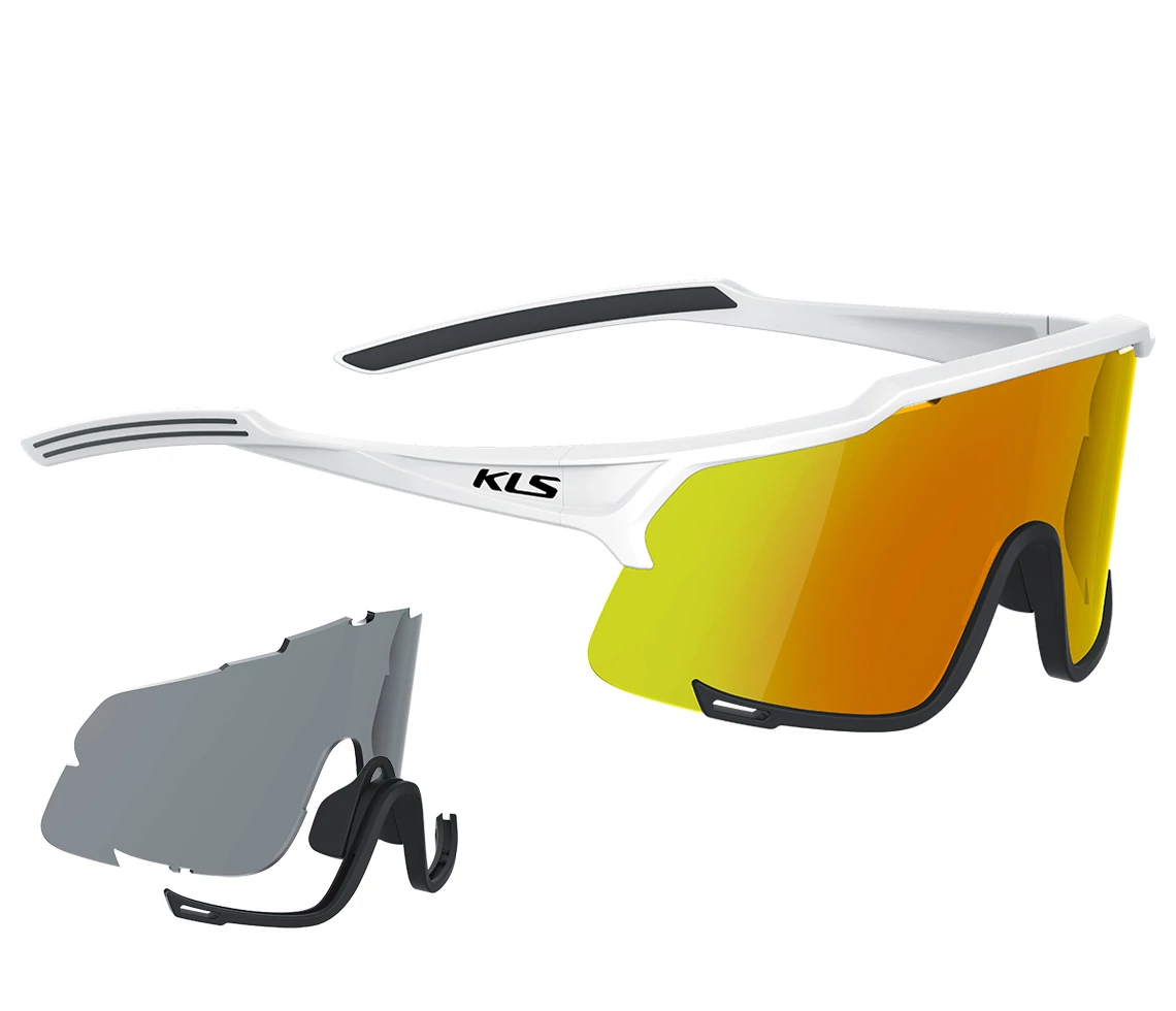 SZEMÜVEG KELLYS DICE PHOTOCHROMIC, SHINY WHITE RUHÁZAT