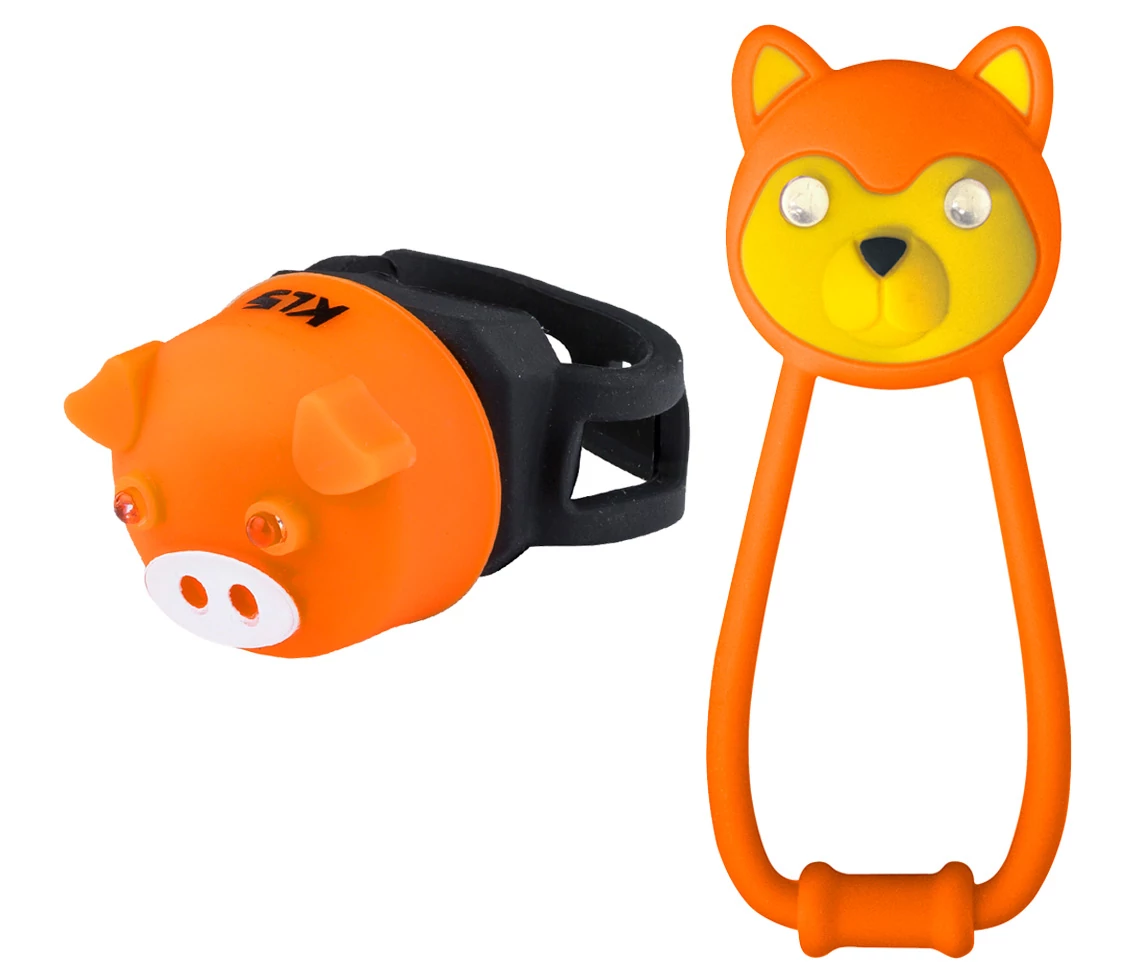 LÁMPA SZETT KLS ANIMAL, ORANGE VILÁGÍTÁS