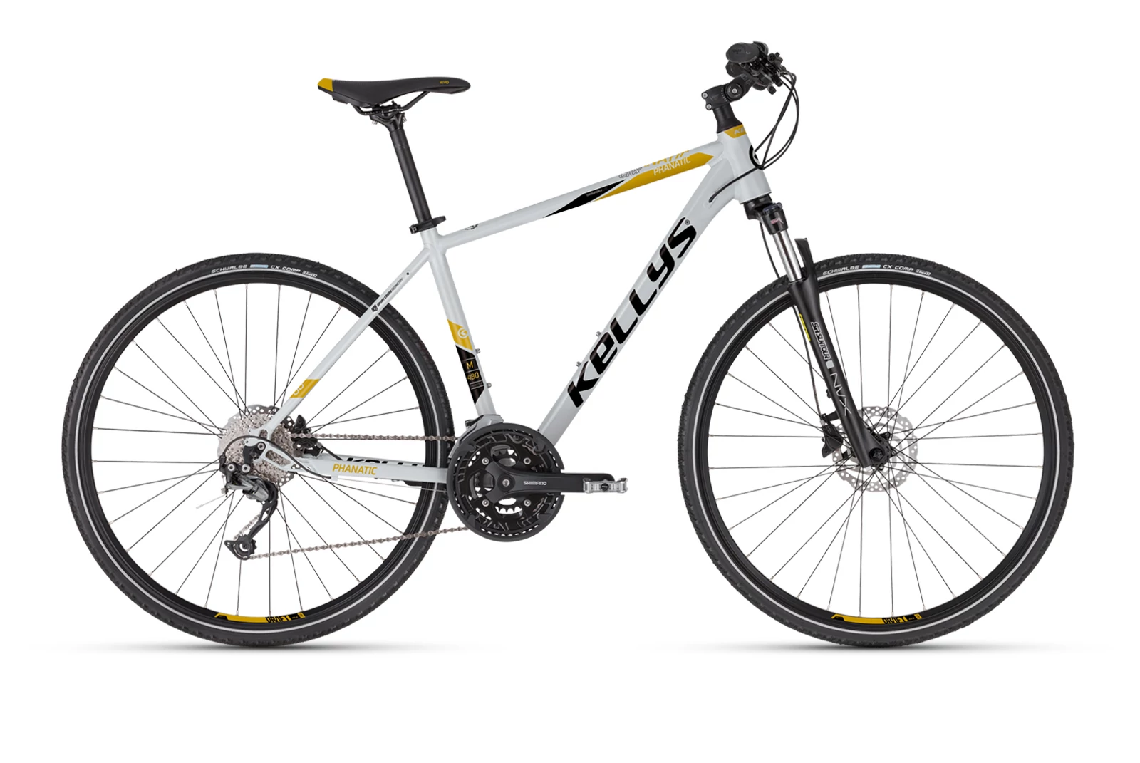 KELLYS PHANATIC 30 GREY M CROSS KERÉKPÁR