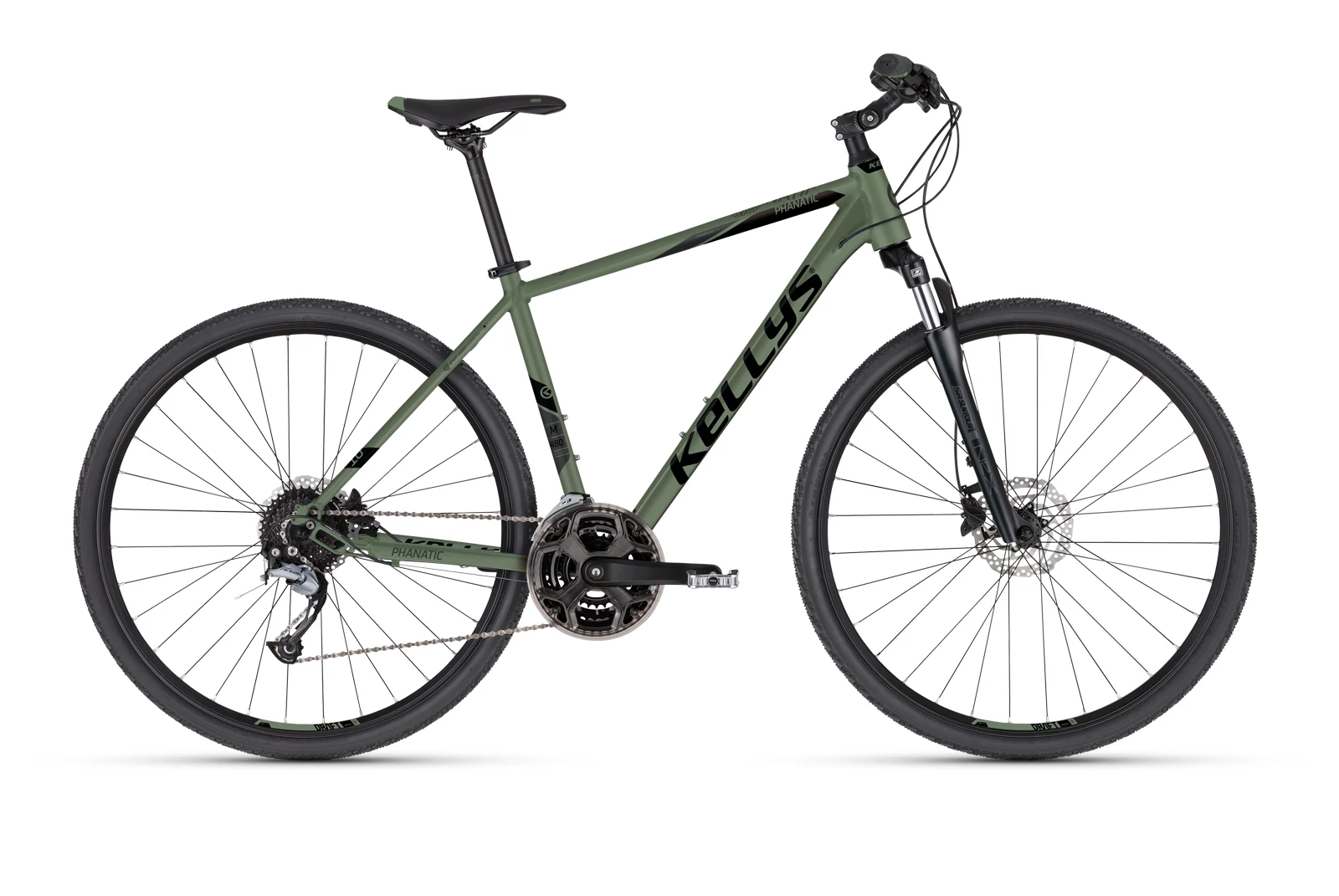 KELLYS PHANATIC 10 SAGE GREEN M CROSS KERÉKPÁR