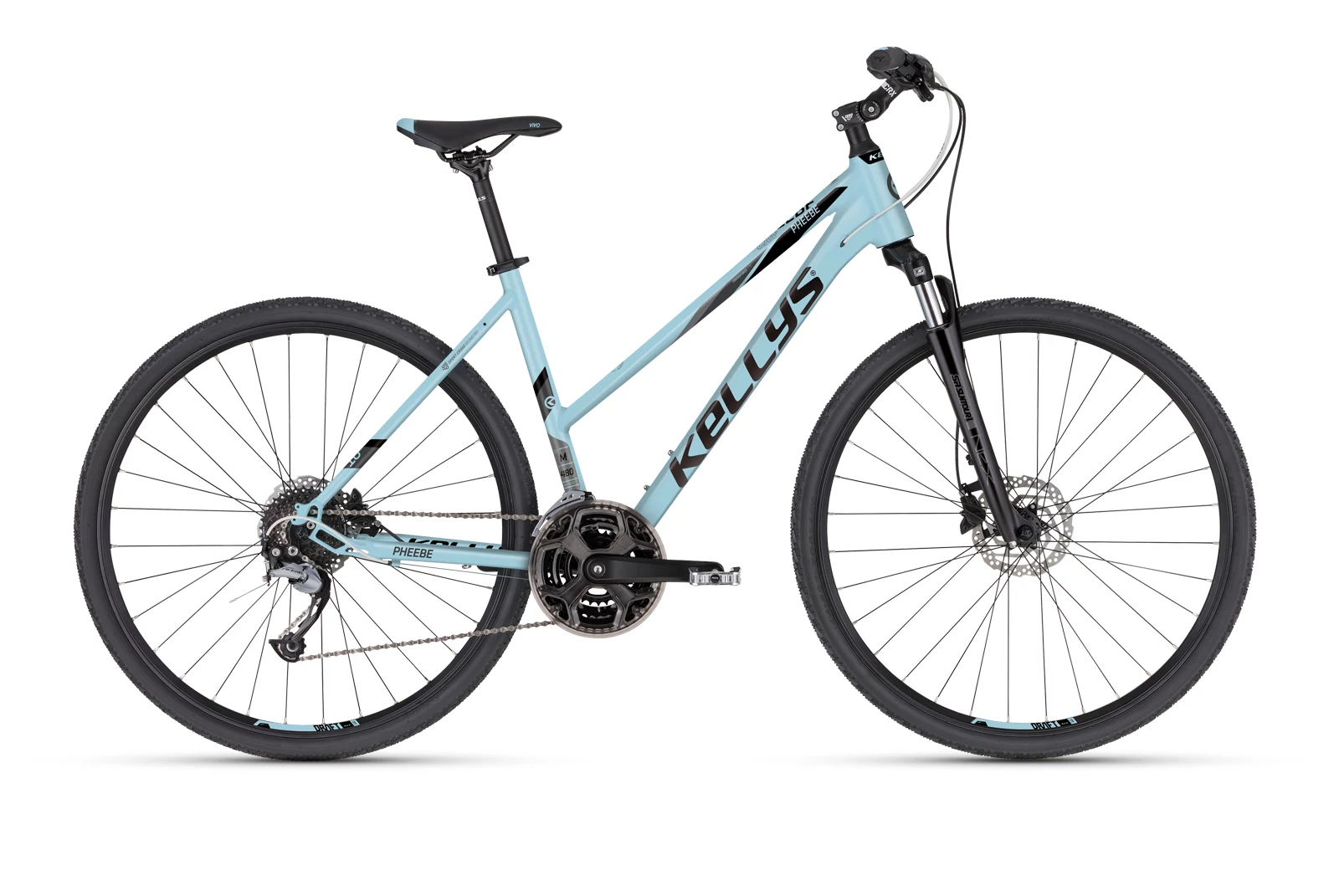 KELLYS PHEEBE 10 SKY BLUE S CROSS KERÉKPÁR