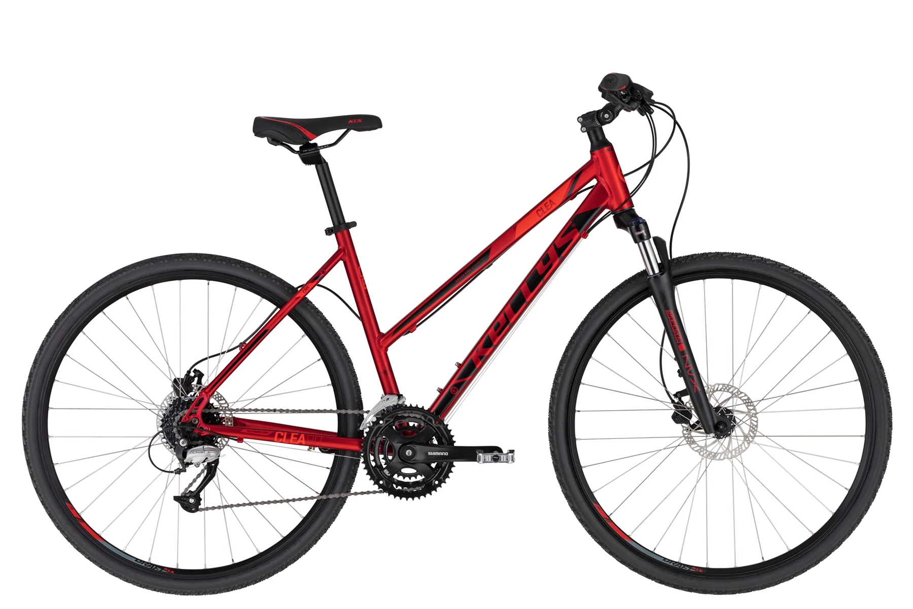 KELLYS CLEA 90 DARK RED S CROSS KERÉKPÁR