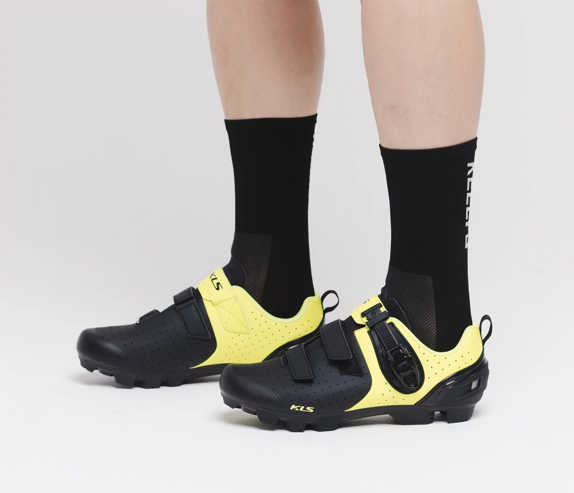 BICYCLE SHOES KLS EDGE LIME - 38 RUHÁZAT