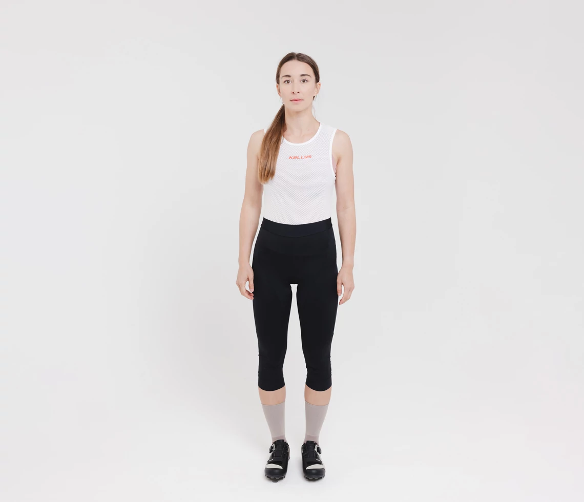 NADRÁG KELLYS MADDIE 3 3/4 BETÉTTEL BLACK - S RUHÁZAT