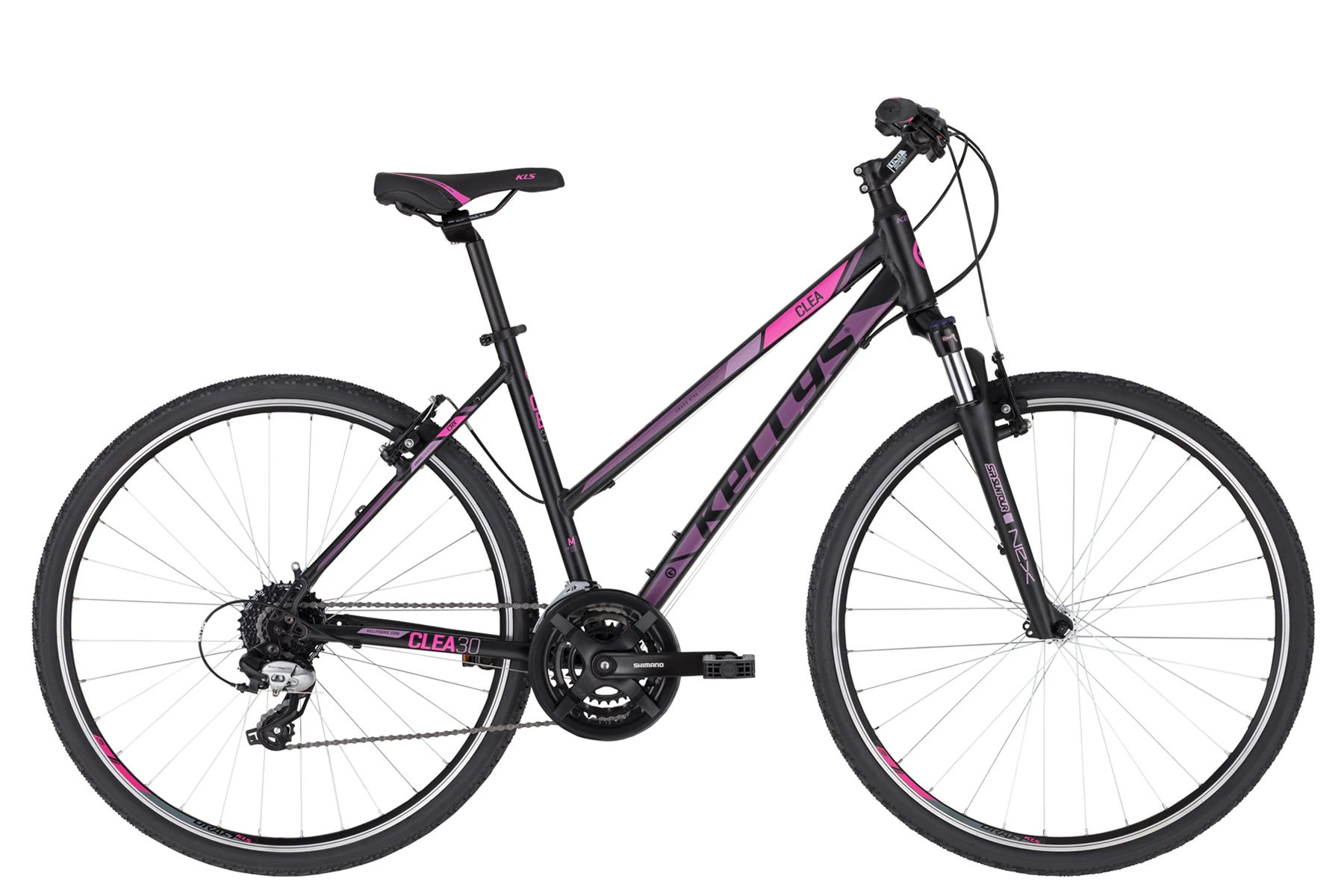 KELLYS CLEA 30 BLACK PINK M CROSS KERÉKPÁR