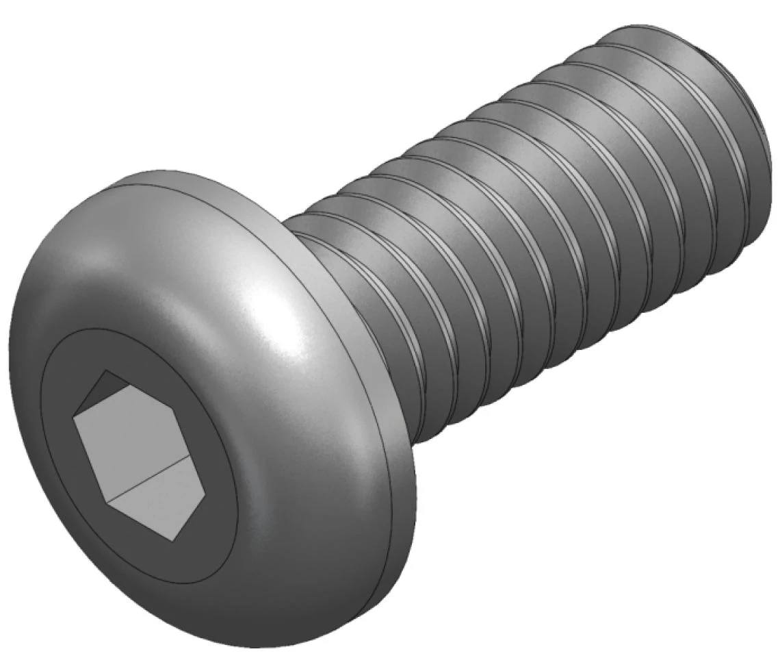 S_1183 - SCREW_ISO 7380_M4X10 BLACK ALKATRÉSZ