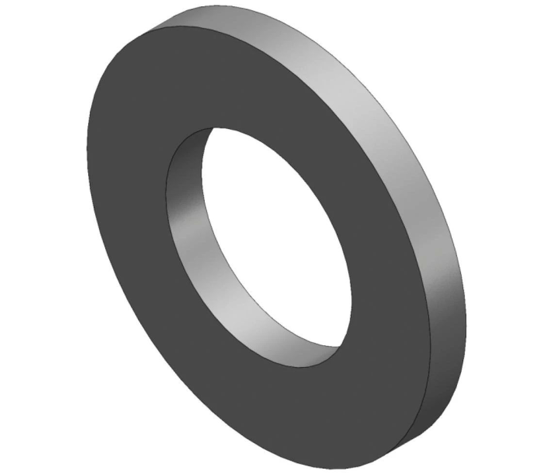 W_1455 - WASHER_DIN 125A_M12 PA (BLACK PLASTIC) ALKATRÉSZ