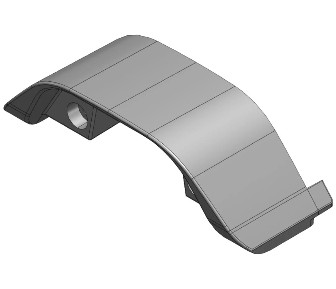607313 - BMZ COVER FASTENING LOCK SIDE AKKUK, TÖLTŐK