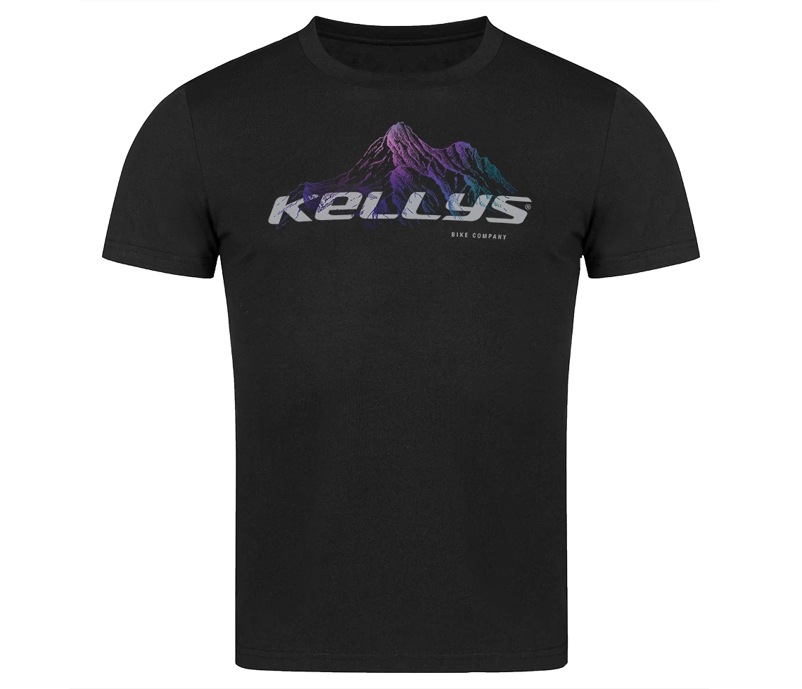 PÓLÓ KELLYS PEAK KRÁTKÝ RUKÁV BLACK - S RUHÁZAT