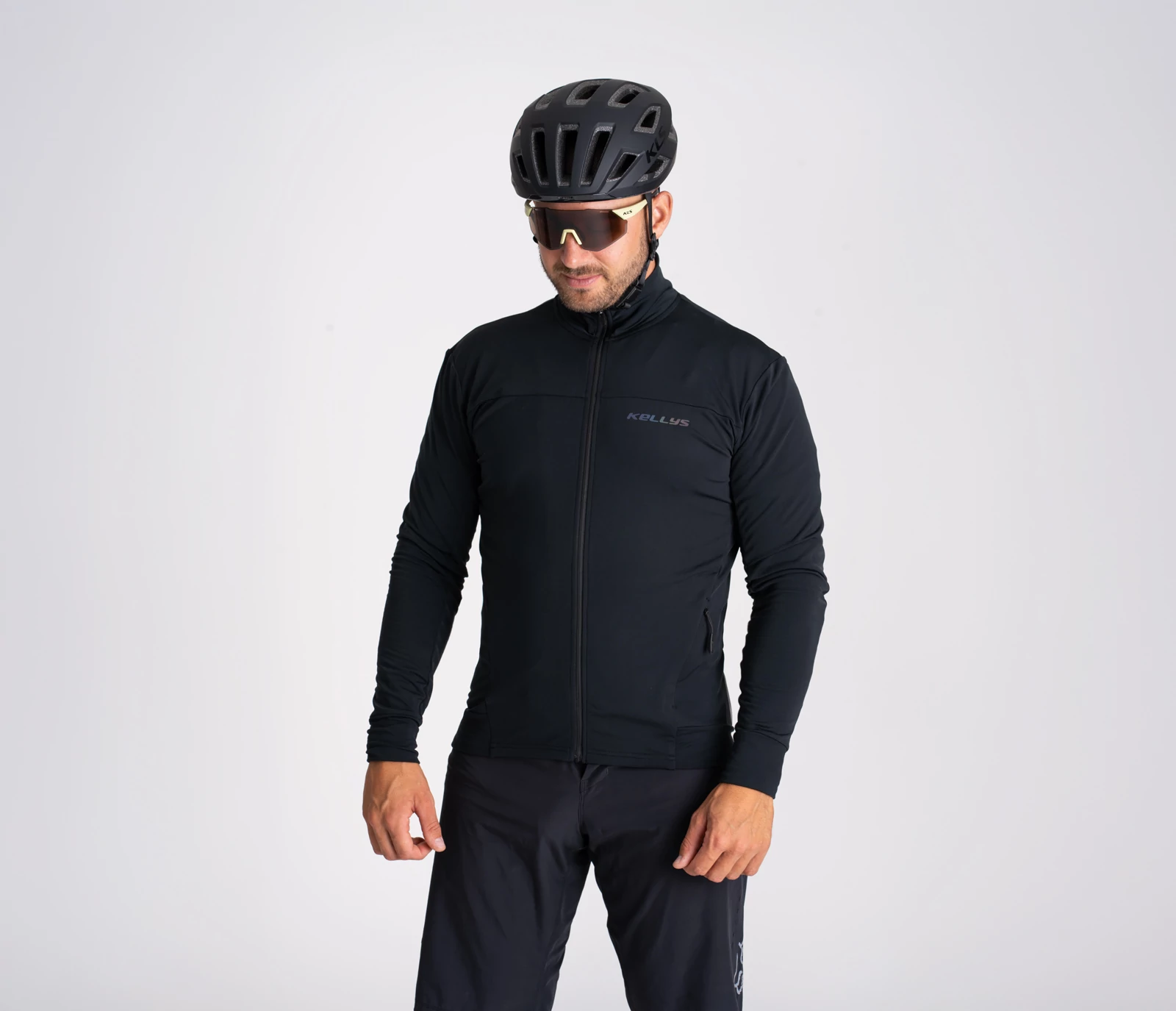 MIDLAYER KELLYS PULSE BLACK - XL RUHÁZAT