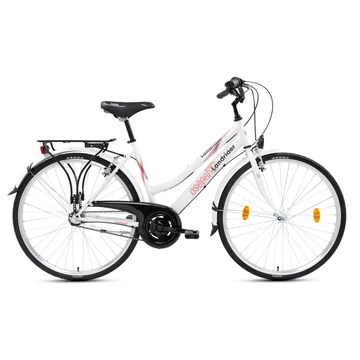 LANDRIDER 28/19 NŐI N3 21 FEHÉR YS701 TREKKING KERÉKPÁR