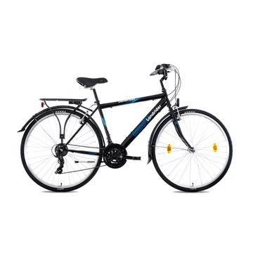 LANDRIDER 28/19 FÉRFI 21SP 21 FEKETE YS728 TREKKING KERÉKPÁR
